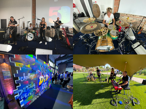 photo Les musiciens s'envoient en l'air avec Airbus !